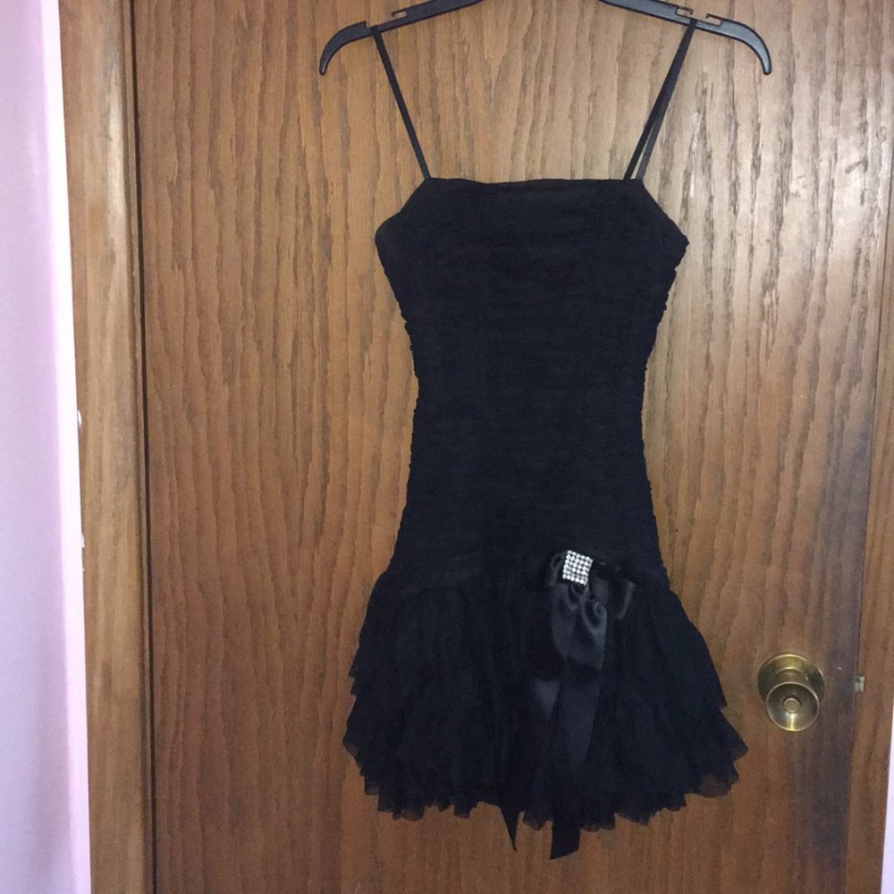 Blondie Nites by Stacy Sklar black dress